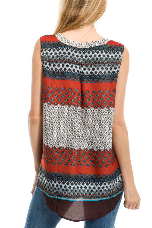 Plus Size V-Neck Tank