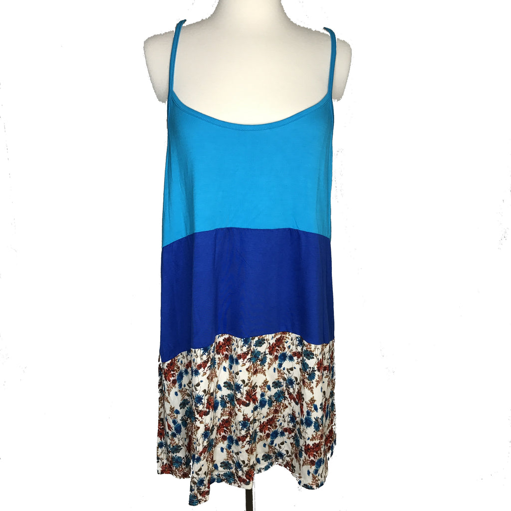 Strap Tunic with Lace Back Detail