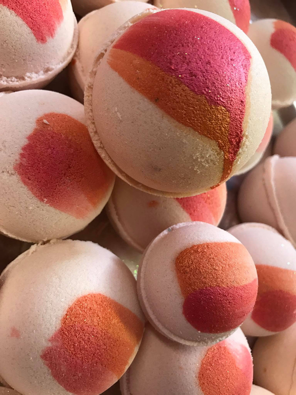 Mango Peach Salsa Bath Bomb