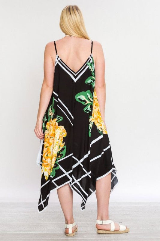 Plus Size Scarf Dress