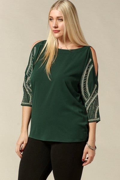 Plus Size Formal Top