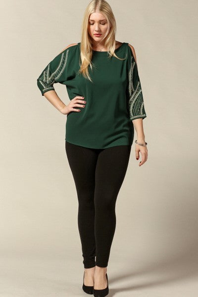 Plus Size Formal Top