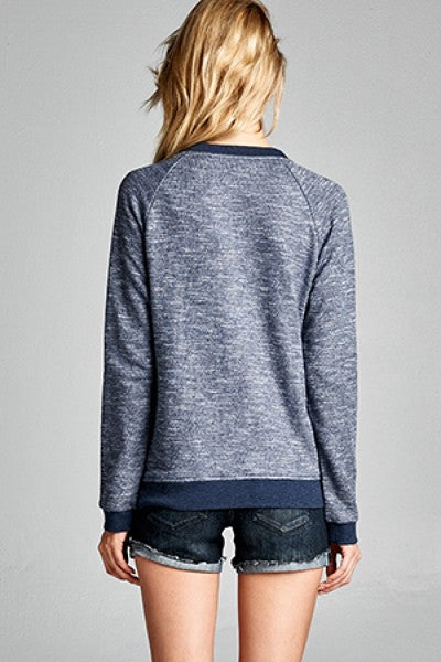 Two-tone Bomber Jacket