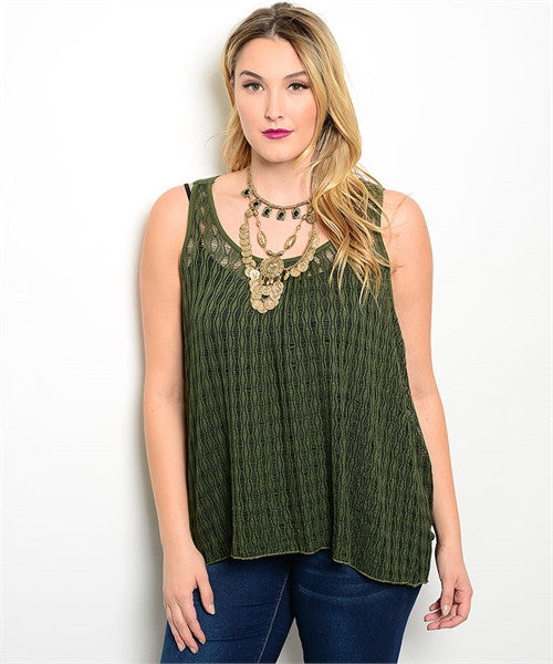 Plus Size Layering Tank