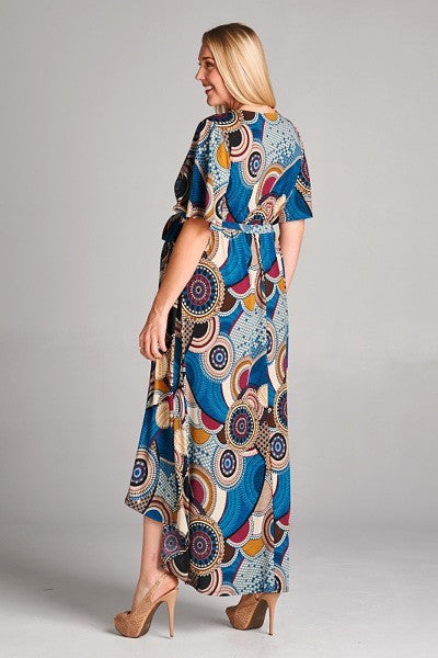 Plus Size Print Dress