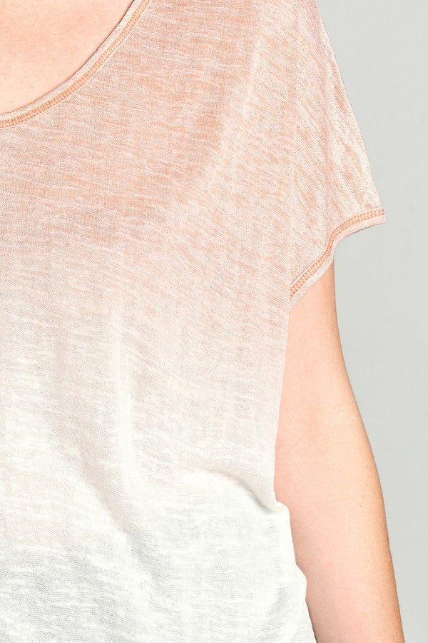 Plus Size Loose Fit V Neck