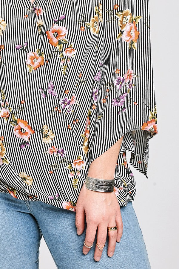 Flirty Floral Blouse