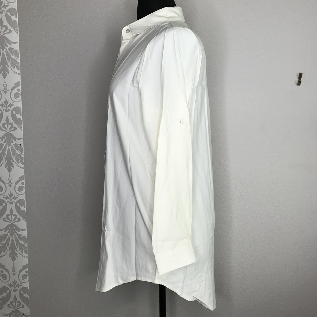 Plus Size Button Down Shirt