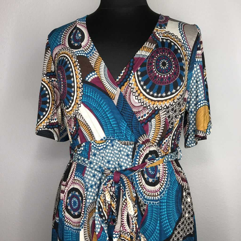 Plus Size Print Dress