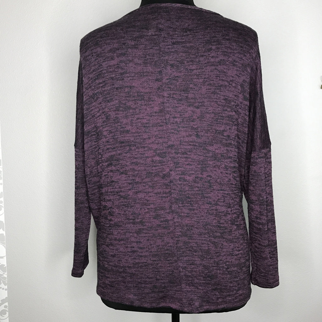 Plus Size Long Sleeve Knit Top