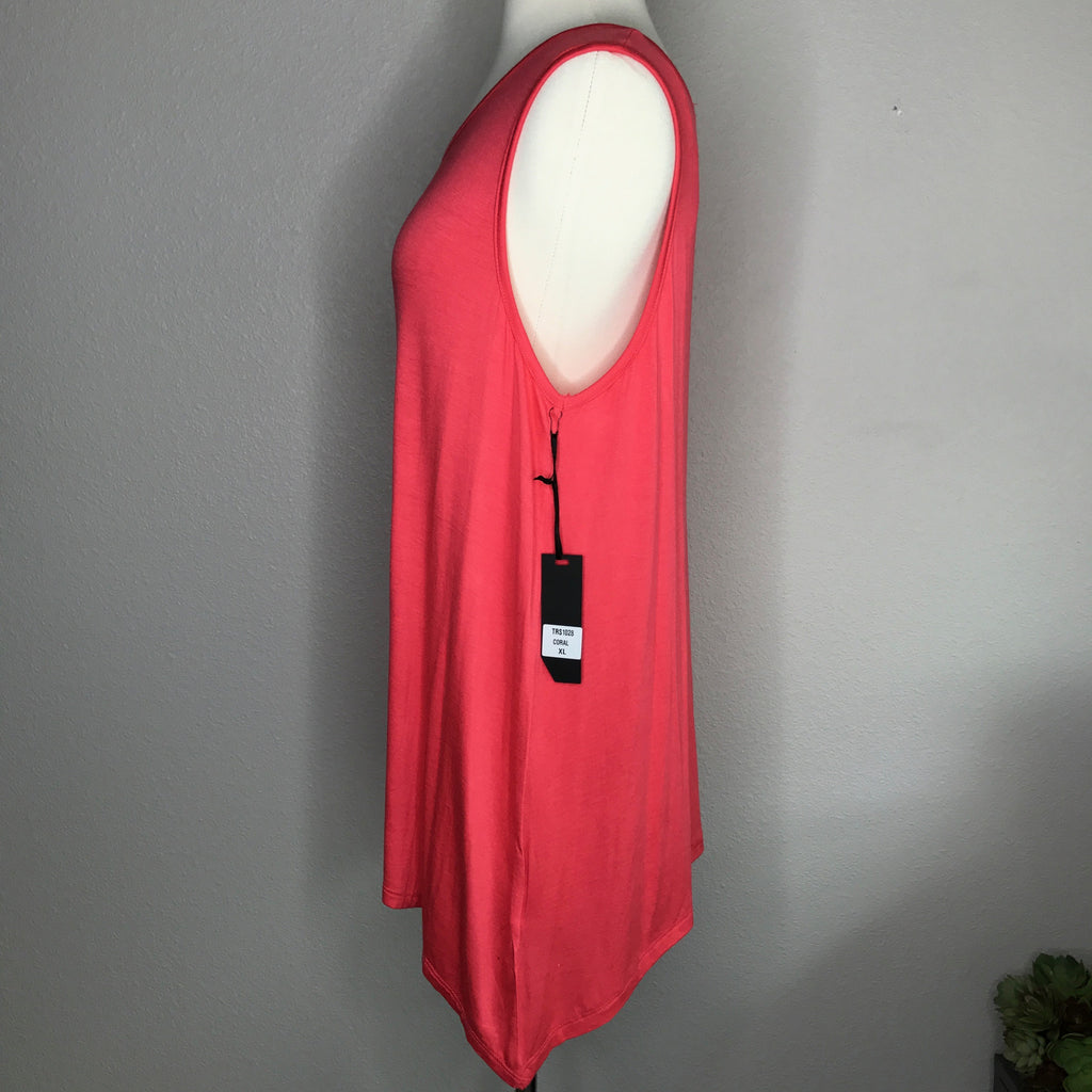 Handkerchief Hem Tank Top