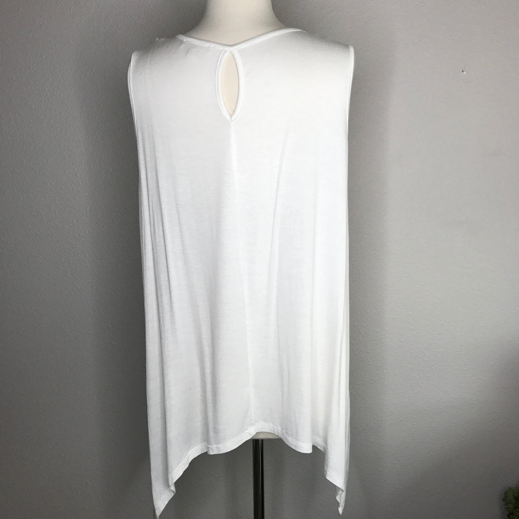 Handkerchief Hem Tank Top