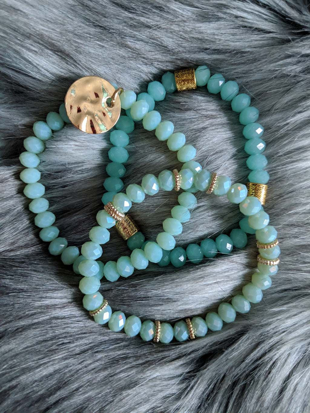 Mint Bracelet Stack