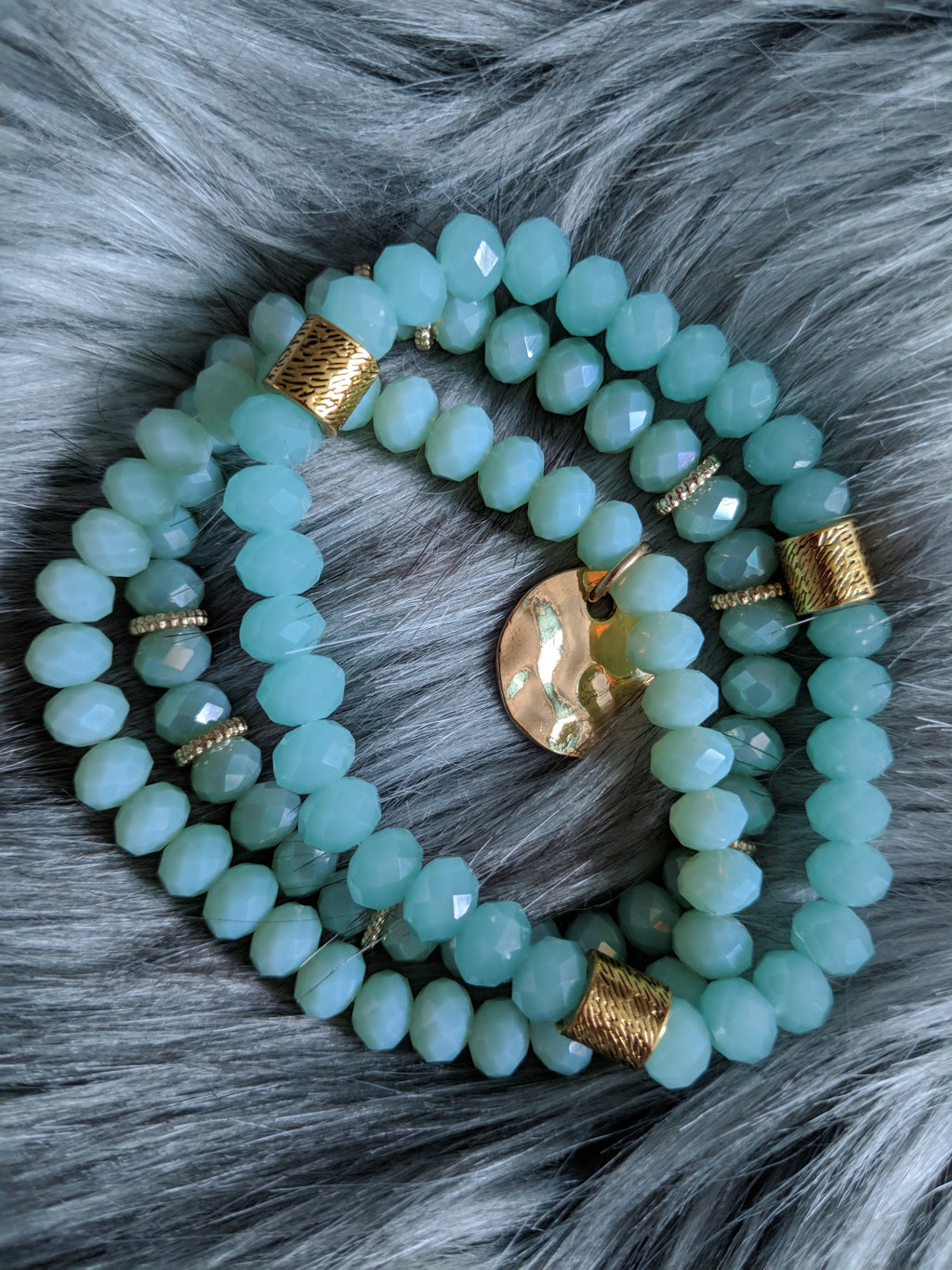 Mint Bracelet Stack