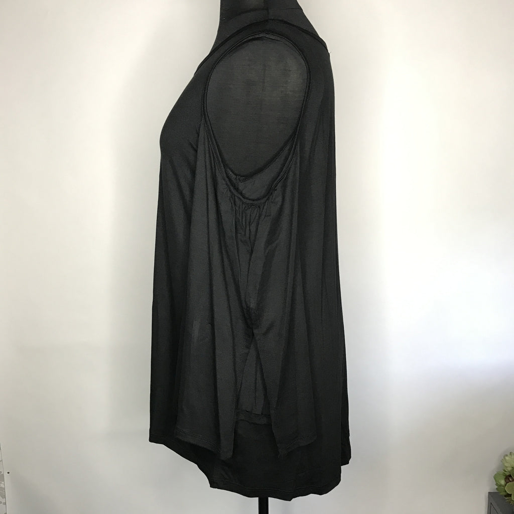 Plus Size Cold Shoulder Top
