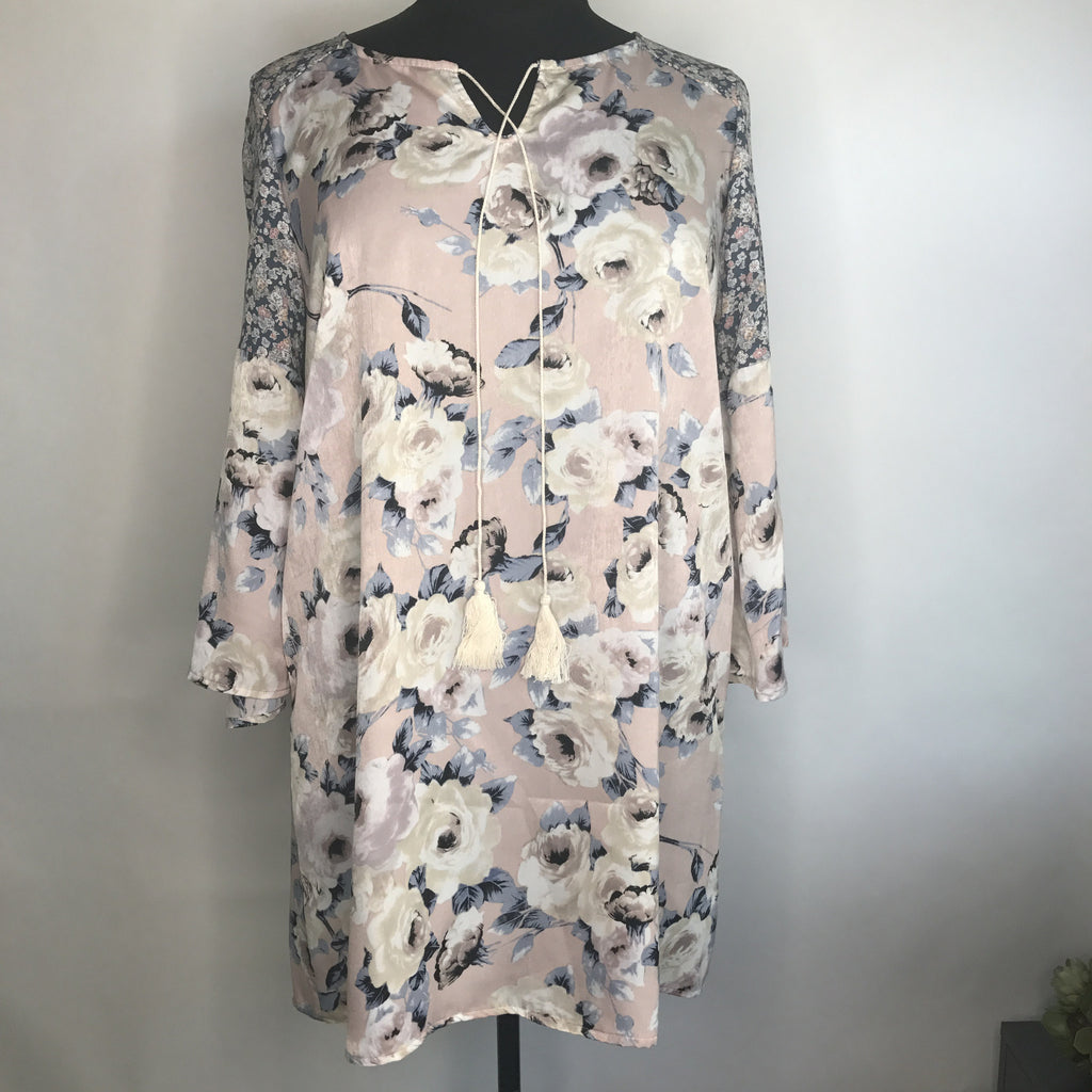 Plus Size Floral Dress