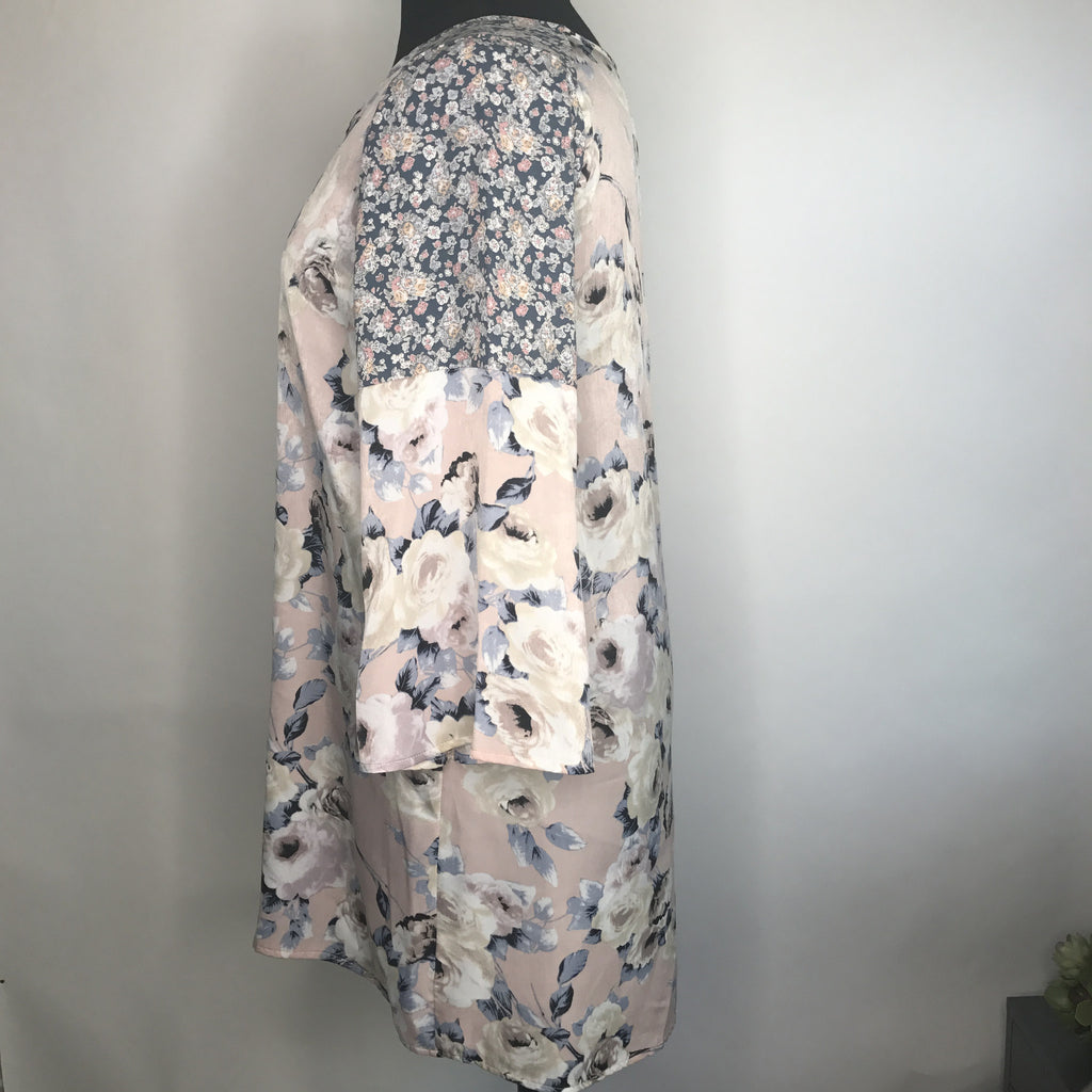 Plus Size Floral Dress