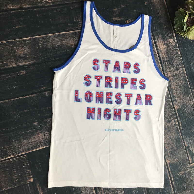Lonestar Nights Tank Tee