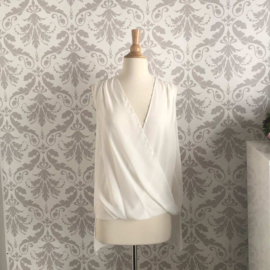 Drape Front Top