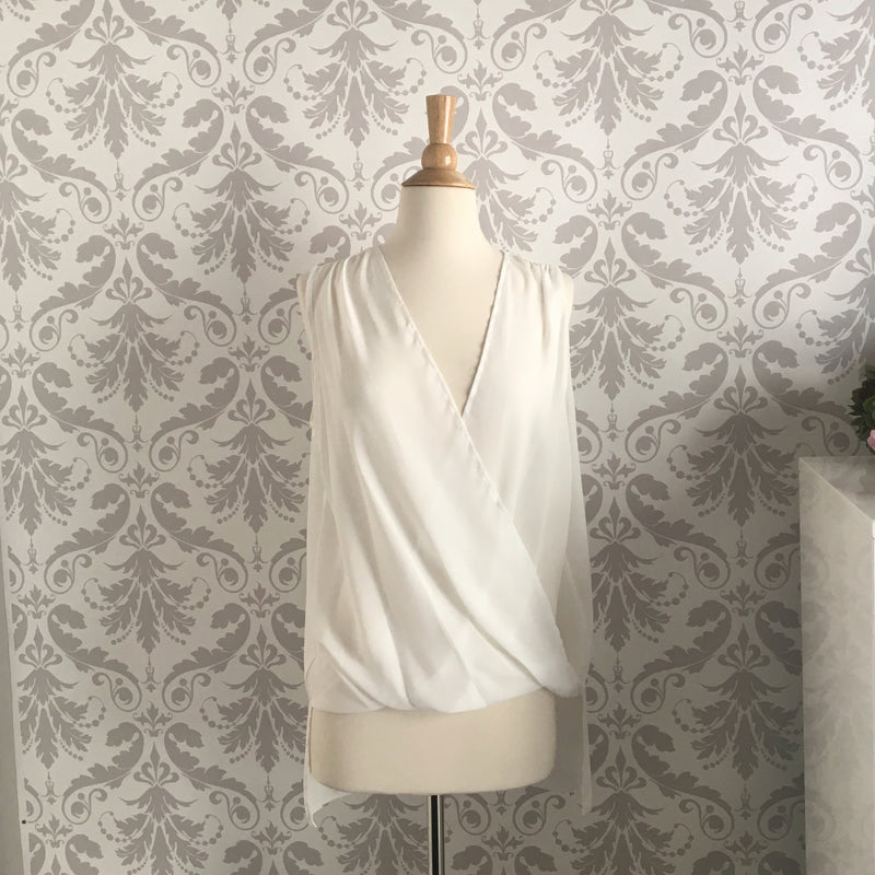 Drape Front Top