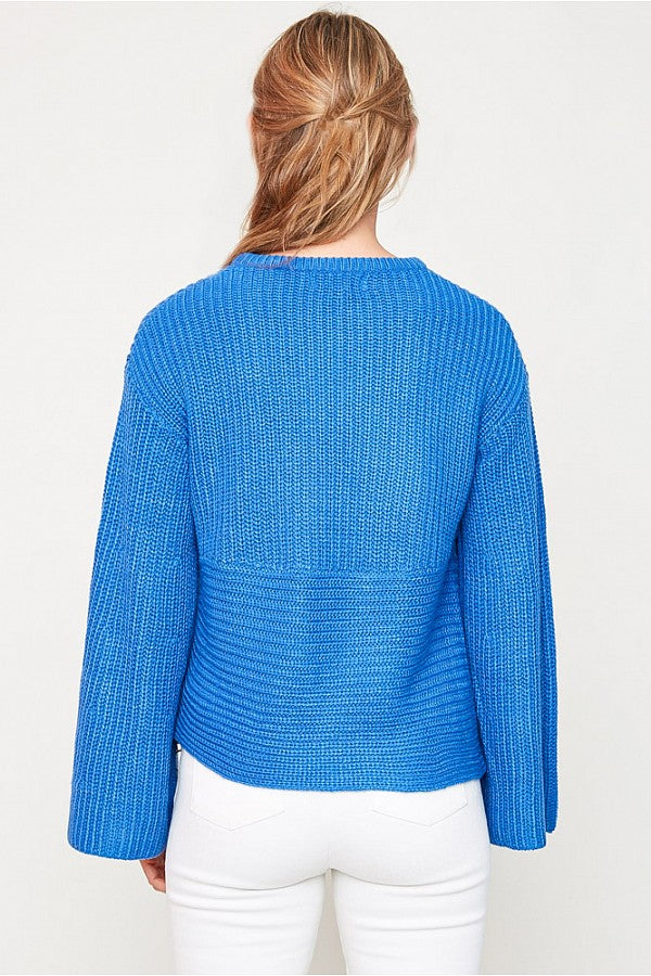 Asymmetric Knit Sweater