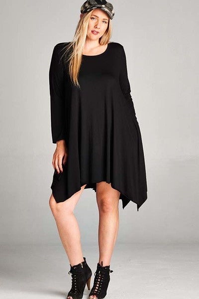 Plus Size Jersey Knit Dress