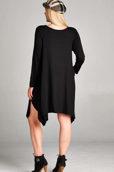 Plus Size Jersey Knit Dress