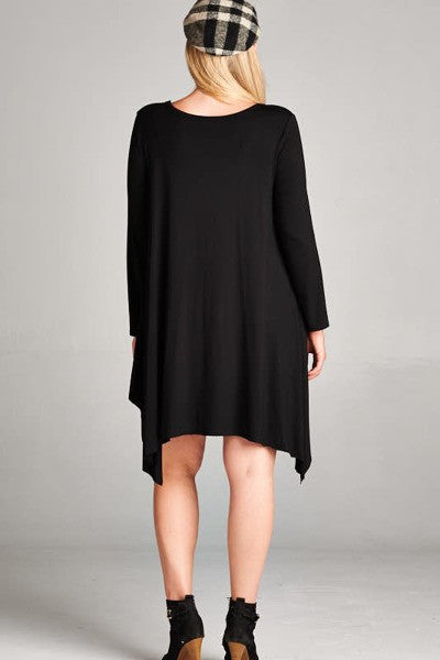 Plus Size Jersey Knit Dress