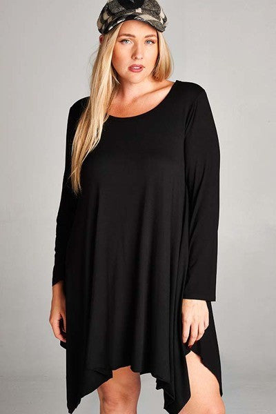 Plus Size Jersey Knit Dress