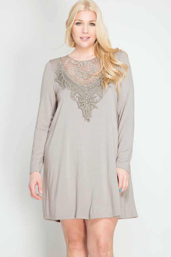 Plus Size Swing Dress