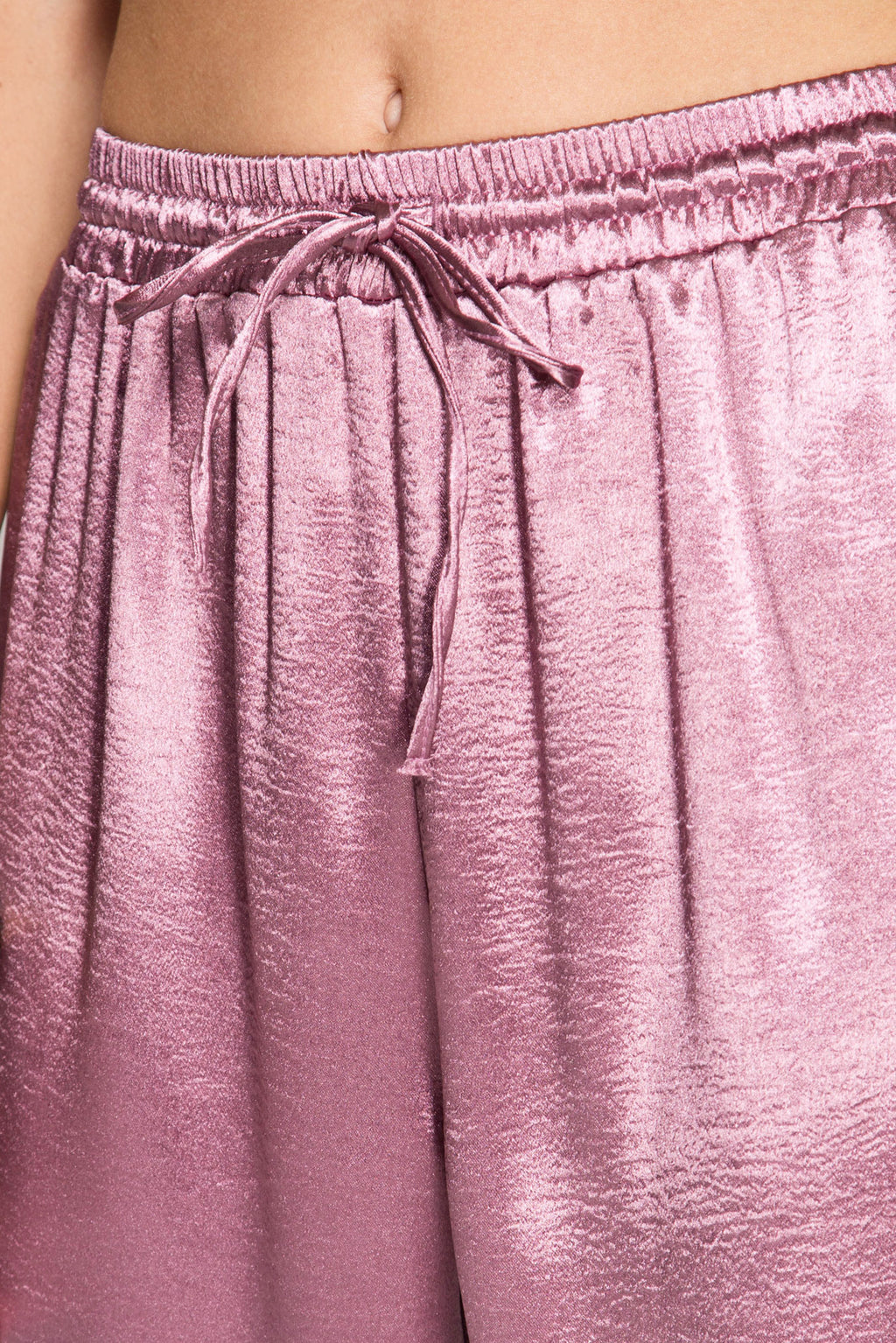 Satin Jogger Pants