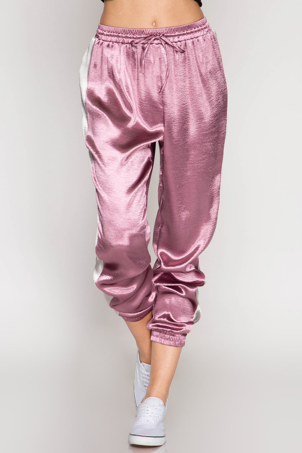 Satin Jogger Pants