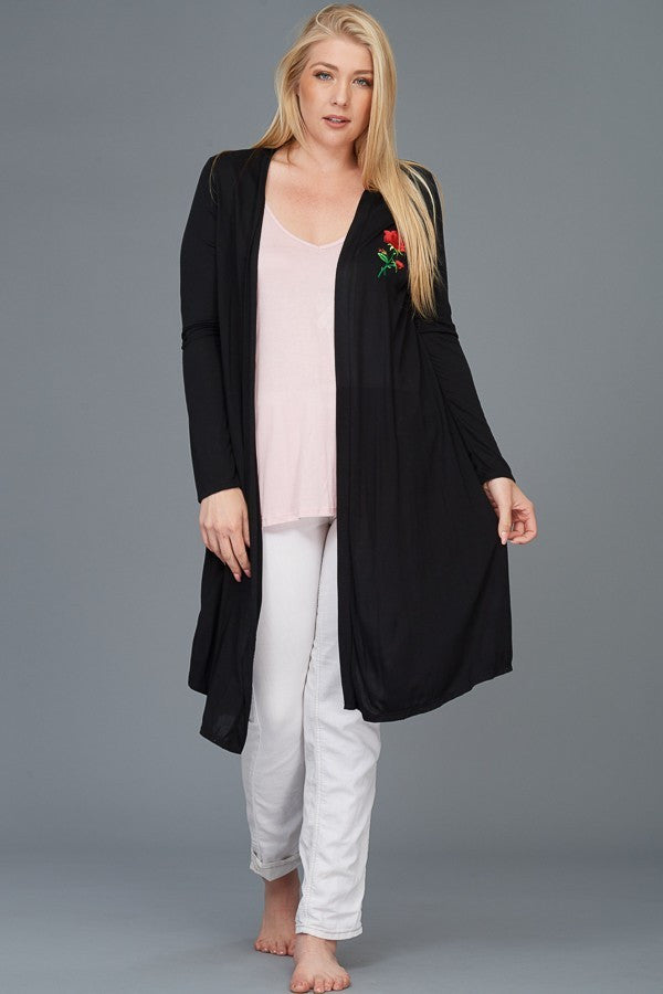 Plus Size Lounge Duster