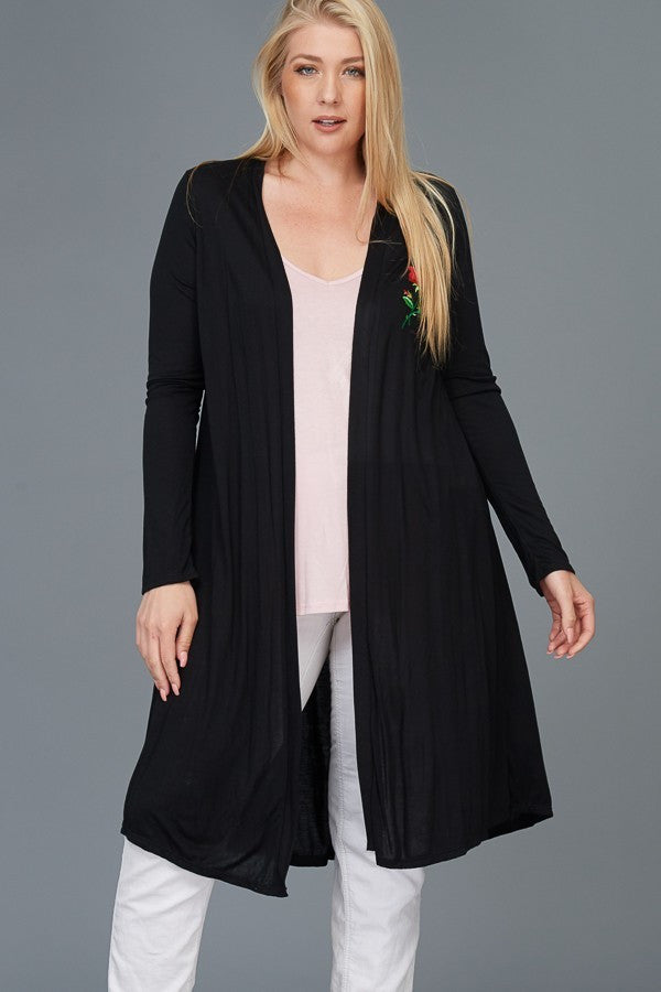 Plus Size Lounge Duster
