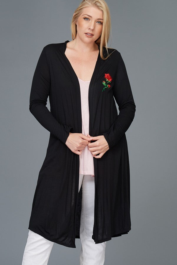 Plus Size Lounge Duster