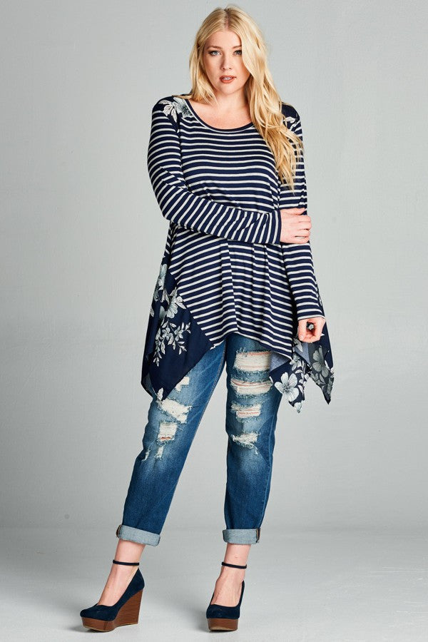 Plus Size Tunic Top
