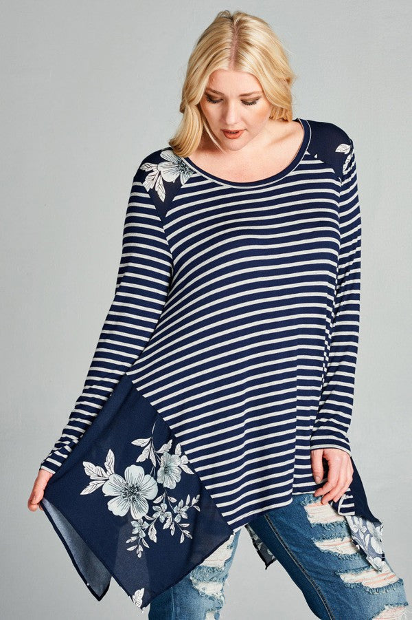 Plus Size Tunic Top
