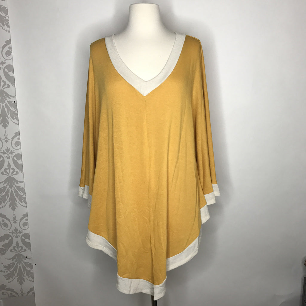 V-Neck Poncho Top