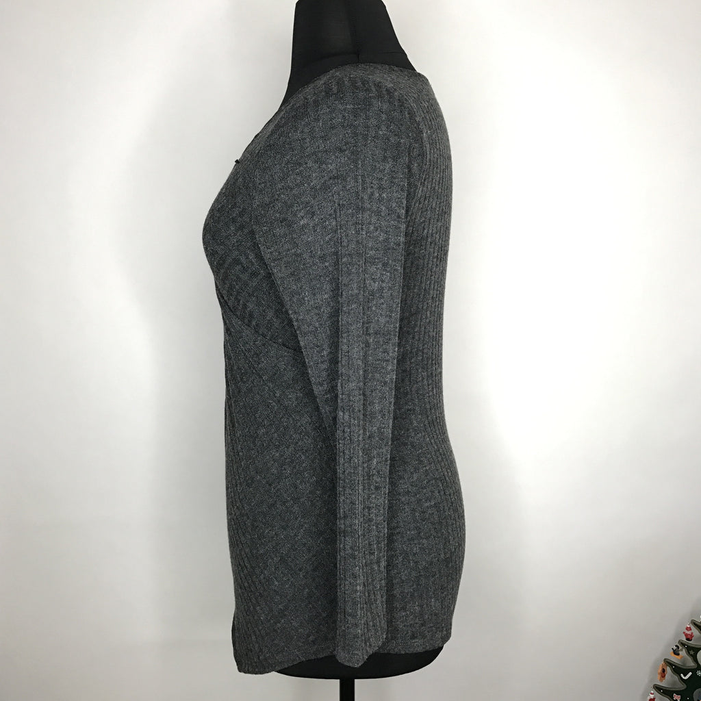 Plus Size Drape Front Sweater